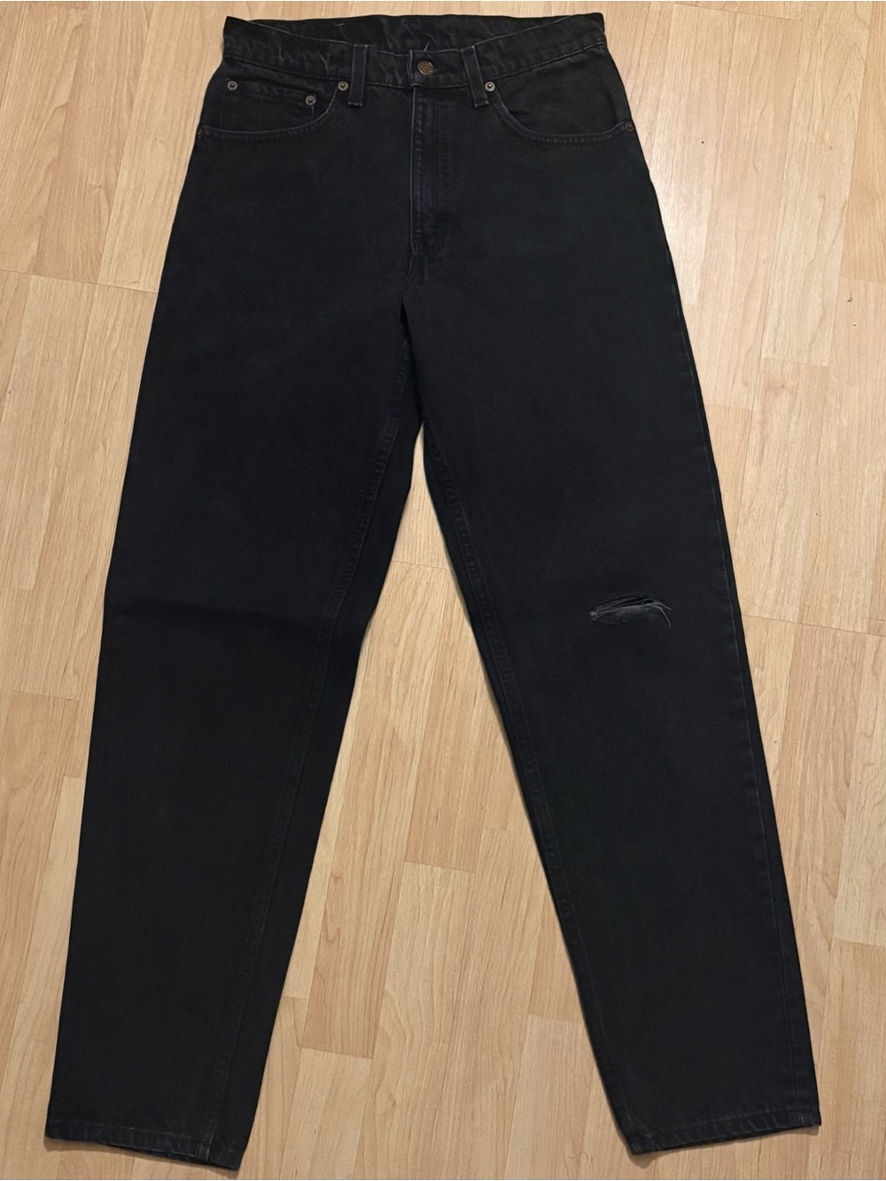 Vintage Levis 550 Jeans Mens 31x32 Black 90’s USA